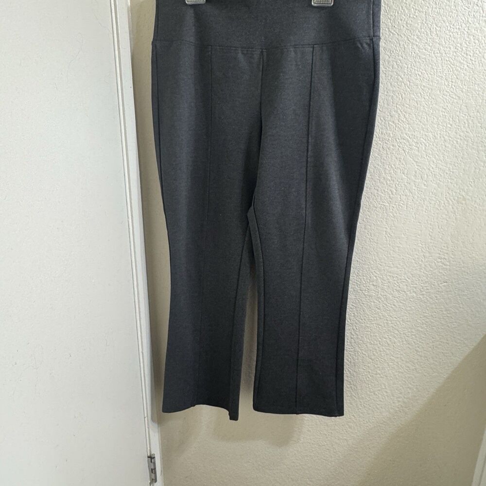 Sabrina Lauren Pants Women XL Black Ponte Skinny Pull On Legging Ultra Soft
